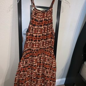 Halter top woman’s dress